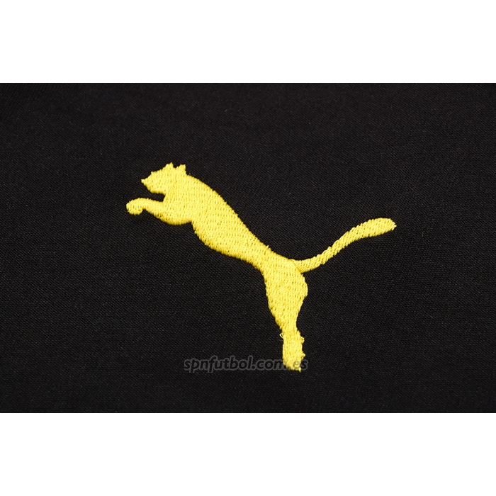 Camiseta Polo del Borussia Dortmund 2022-2023 Negro y Amarillo